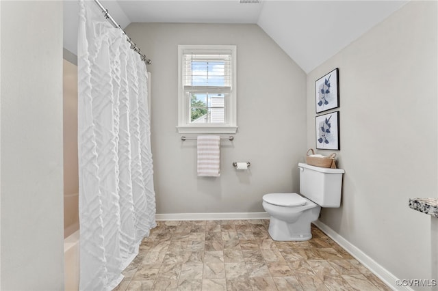 7707 Northern Dancer Ct, Midlothian, VA 23112 - full bath featuring lofted ceiling and shower / bath combination with curtain