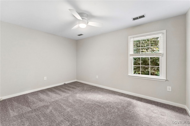 7707 Northern Dancer Ct, Midlothian, VA 23112 - carpeted spare room featuring ceiling fan and baseboards