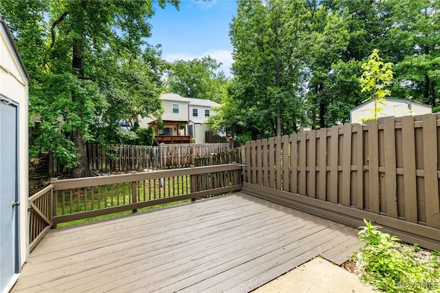 1553 United Ct, Henrico, VA 23238 - deck featuring a fenced backyard