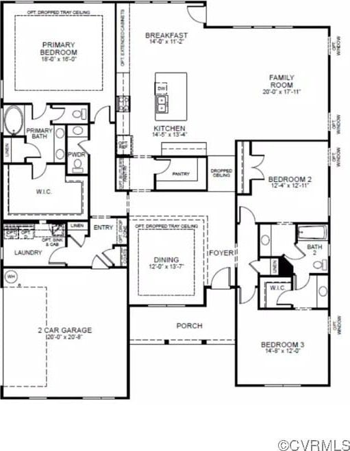 8124 Clancy Ct, Chesterfield, VA 23838 - view of home floor plan