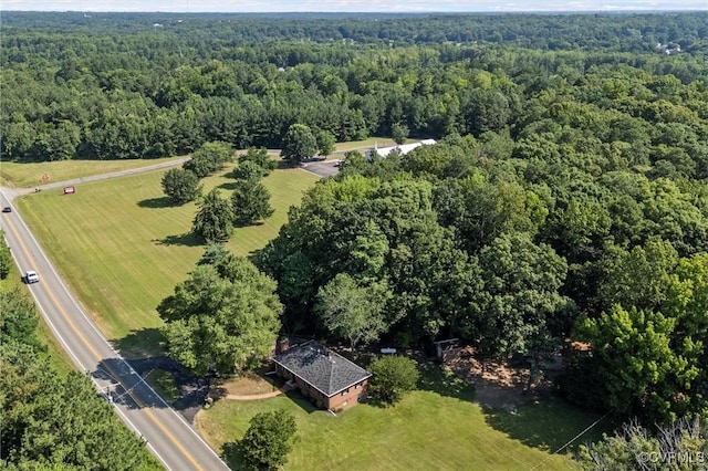 2001 Hicks Rd, North Chesterfield, VA 23235 - drone / aerial view of a heavily wooded area