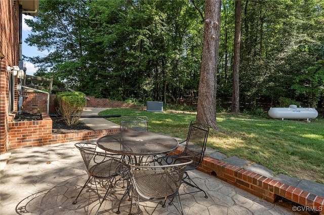 2001 Hicks Rd, North Chesterfield, VA 23235 - view of patio / terrace featuring outdoor dining space