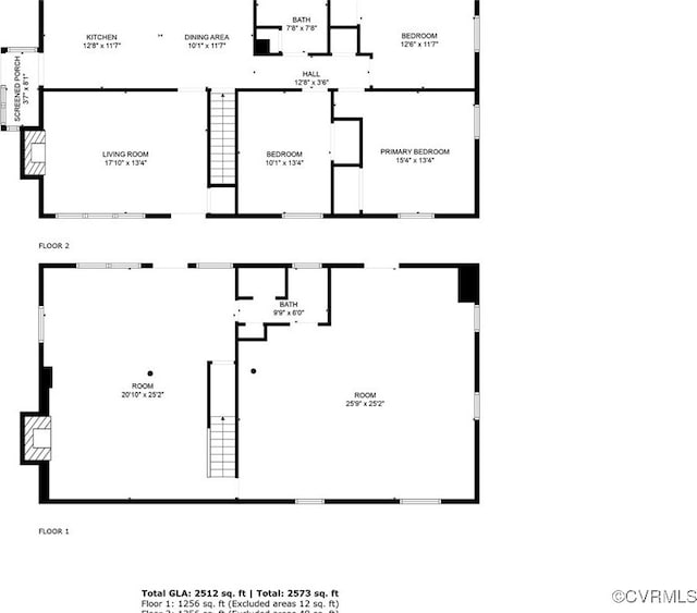 2001 Hicks Rd, North Chesterfield, VA 23235 - view of home floor plan