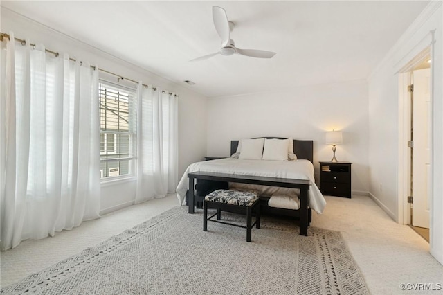 14424 Michaux Village Dr, Midlothian, VA 23113 - carpeted bedroom featuring baseboards and ceiling fan