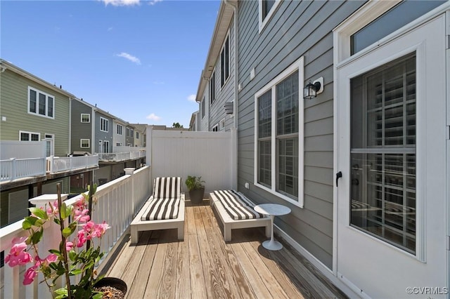 14424 Michaux Village Dr, Midlothian, VA 23113 - view of deck