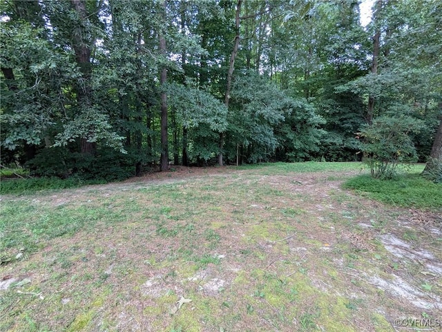 12703 Colby Cove Ct, Chester, VA 23831 - view of yard with a forest view