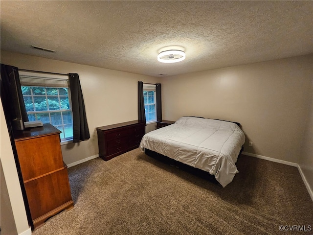 4740 Old Williamsburg Rd, Sandston, VA 23150 - bedroom with carpet floors and a textured ceiling