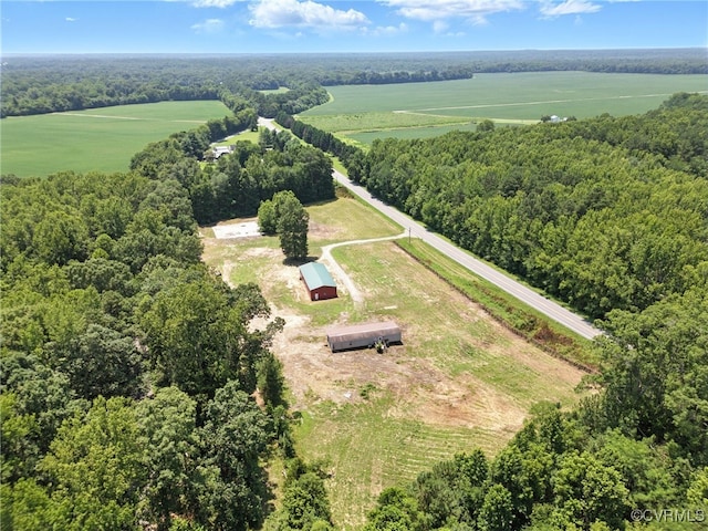 33419 Richmond Tpke, Hanover, VA 23069 - overview of rural landscape with a forest