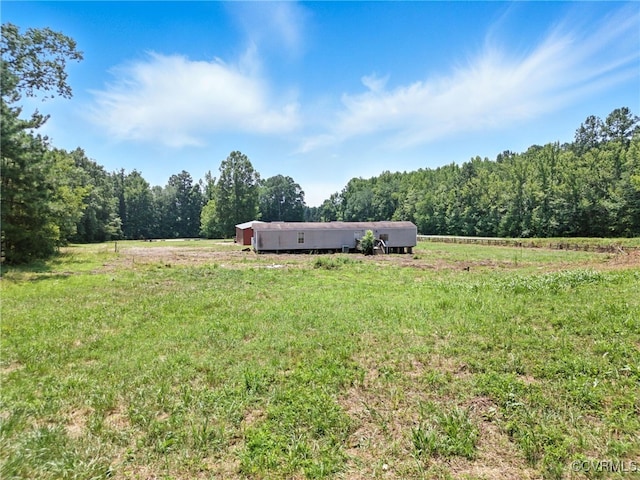 33419 Richmond Tpke, Hanover, VA 23069 - view of yard with a rural view and a forest view