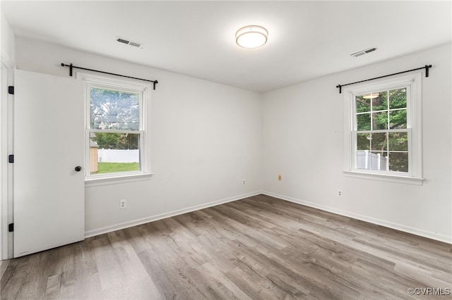 10500 Claybar Trl, North Chesterfield, VA 23236 - spare room featuring wood finished floors and baseboards