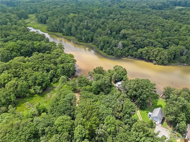 113 Rappa Run Rd, Topping, VA 23169 - aerial overview of property's location with a large body of water