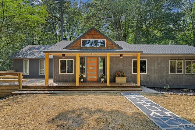 113 Rappa Run Rd, Topping, VA 23169 - view of front of home featuring roof with shingles and a porch