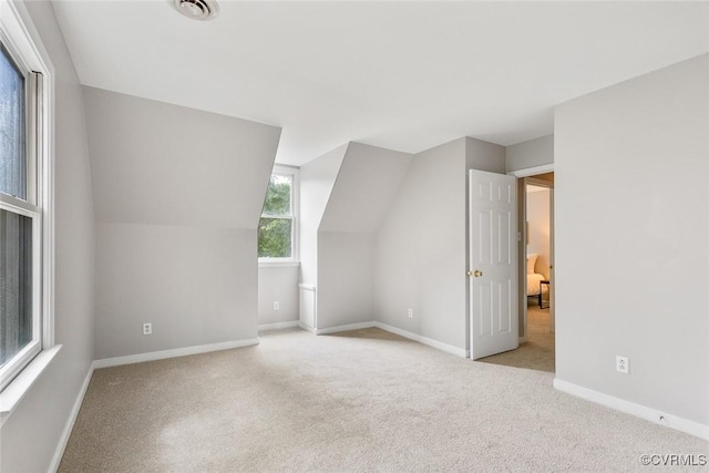 1712 Porters Mill Ln, Midlothian, VA 23114 - additional living space with carpet and vaulted ceiling