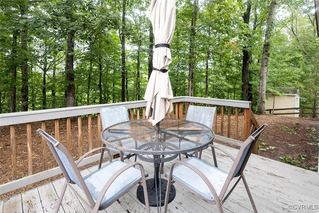 1712 Porters Mill Ln, Midlothian, VA 23114 - deck with outdoor dining space