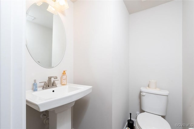 6740 Edith Oaks Way Unit 6740, Chesterfield, VA 23234 - half bathroom with toilet and a sink