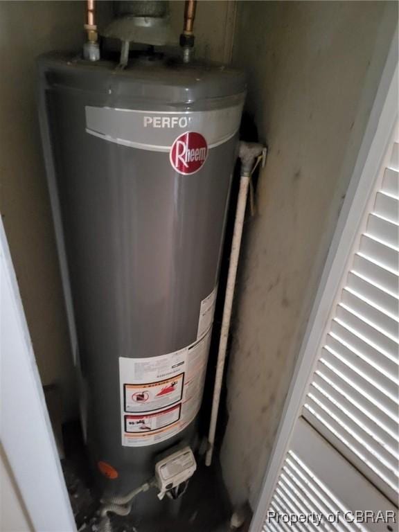 527 Price St, Hampton, VA 23663 - utilities with water heater