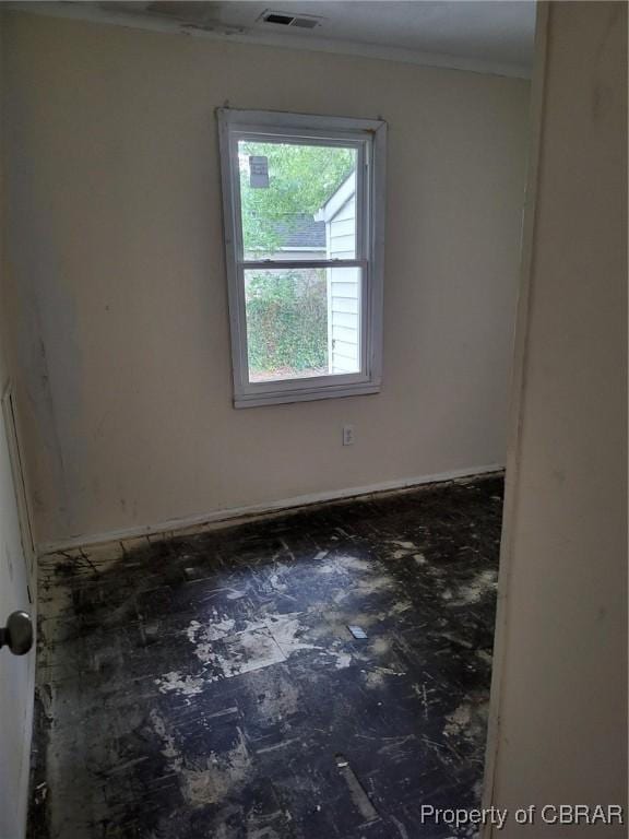 527 Price St, Hampton, VA 23663 - unfurnished room featuring baseboards and ornamental molding