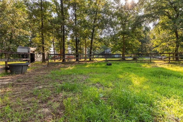 17009 Faithful Run, Montpelier, VA 23192 - view of yard featuring view of wooded area