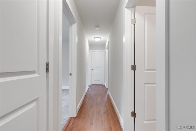 68 Halls Store Rd, Mineral, VA 23117 - corridor featuring light wood-style flooring and baseboards
