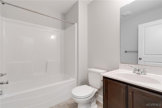 68 Halls Store Rd, Mineral, VA 23117 - bathroom featuring vanity and shower / bathtub combination