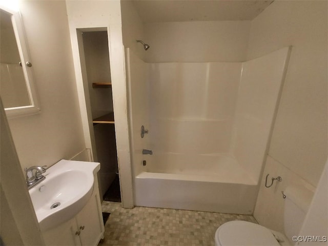 4870 E Water View Rd, Water View, VA 23180 - bathroom featuring bathtub / shower combination and vanity