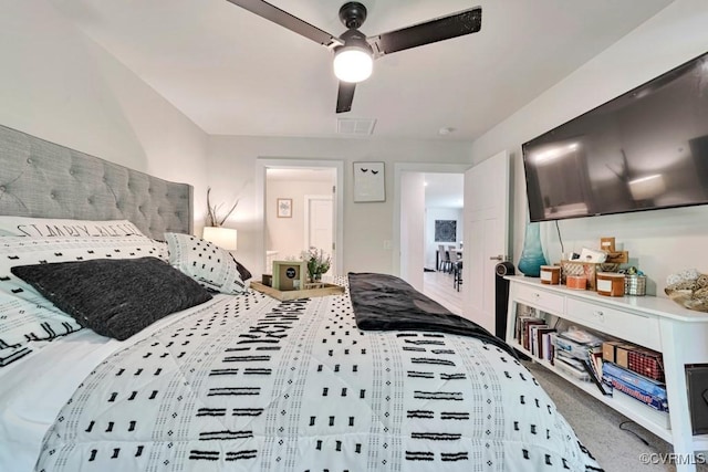 5812 Addison Gate Dr, North Chesterfield, VA 23234 - bedroom featuring a ceiling fan and carpet floors