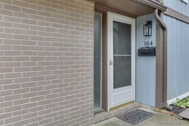 164 Lake One Dr, Hampton, VA 23666 - property entrance featuring brick siding