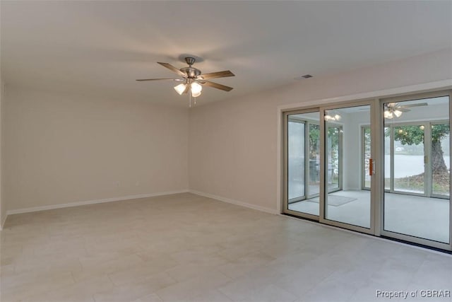 164 Lake One Dr, Hampton, VA 23666 - unfurnished room with ceiling fan