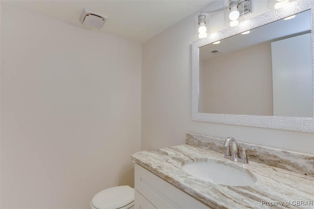 164 Lake One Dr, Hampton, VA 23666 - half bathroom with vanity and toilet