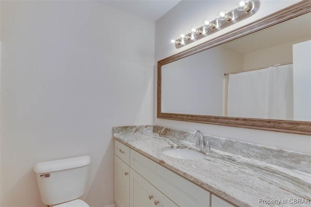 164 Lake One Dr, Hampton, VA 23666 - bathroom featuring vanity and toilet