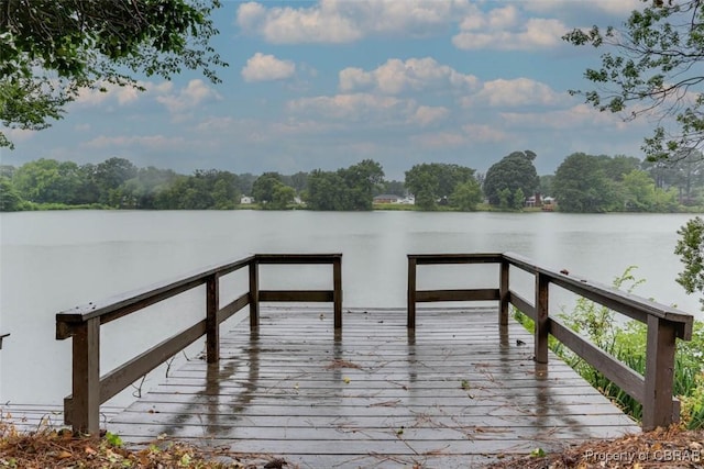 164 Lake One Dr, Hampton, VA 23666 - dock featuring a deck with water view