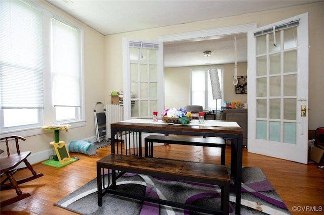 405 E 2nd St, Farmville, VA 23901 - dining area featuring wood finished floors