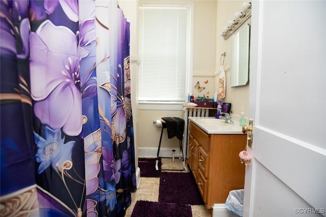 405 E 2nd St, Farmville, VA 23901 - full bathroom with vanity and curtained shower