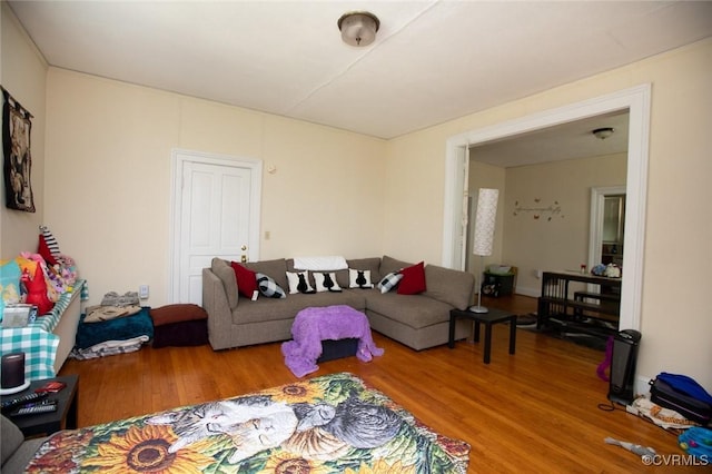 405 E 2nd St, Farmville, VA 23901 - living room featuring wood finished floors