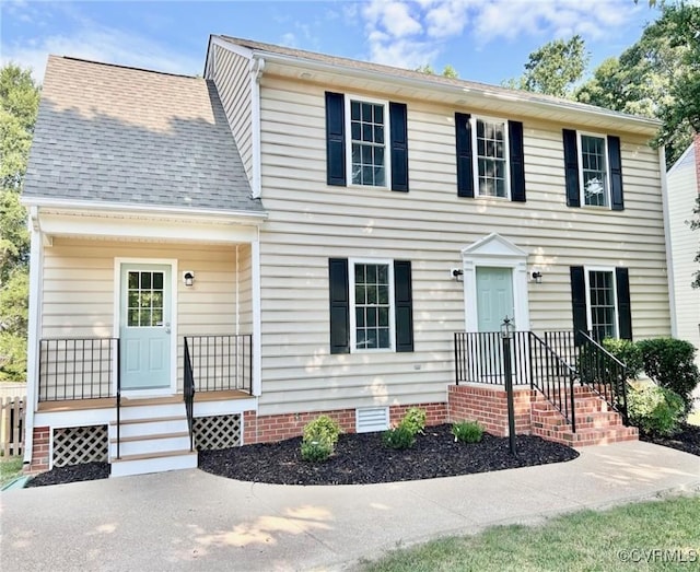 11809 Park Forest Ct, Henrico, VA 23059 - view of front facade with roof with shingles