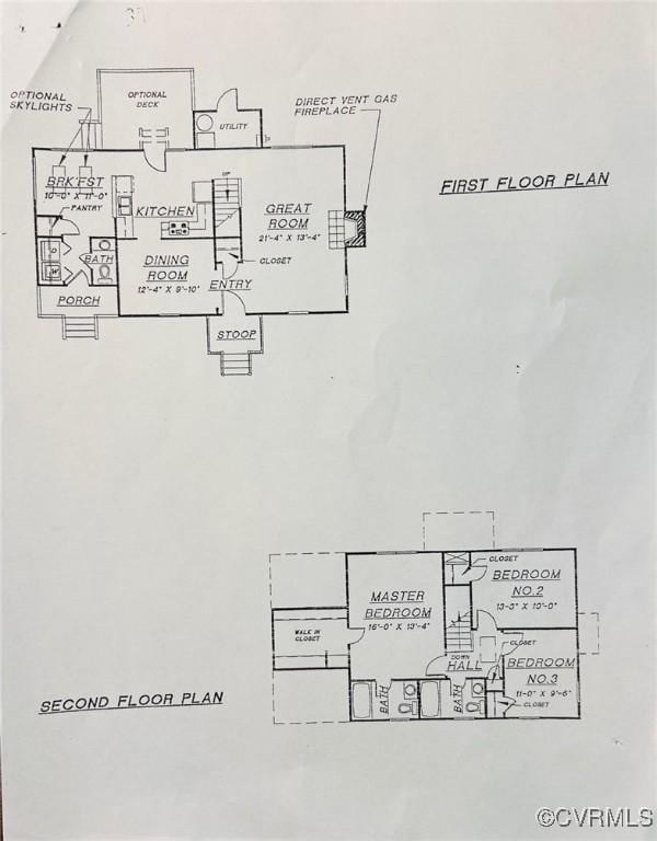 11809 Park Forest Ct, Henrico, VA 23059 - view of property floor plan