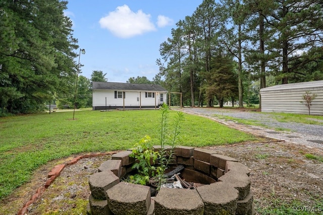 15116 Boydton Plank Rd, Dinwiddie, VA 23841 - view of grassy yard