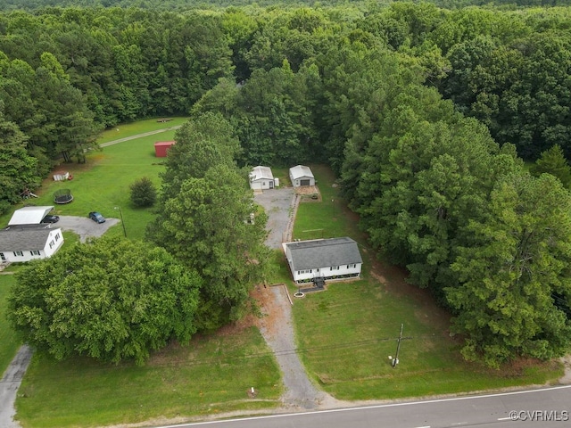 15116 Boydton Plank Rd, Dinwiddie, VA 23841 - drone / aerial view of a forest