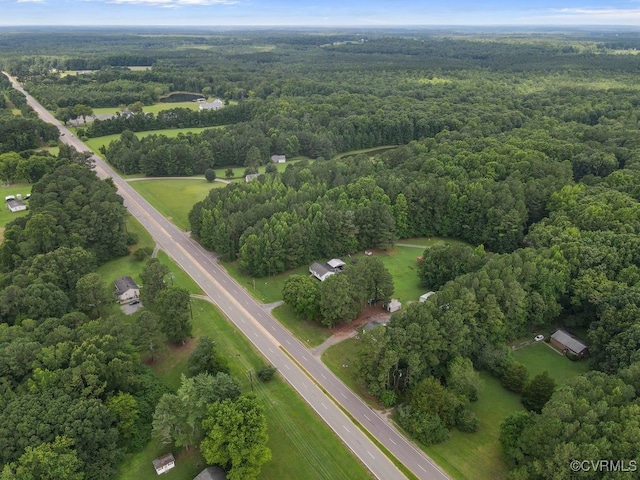 15116 Boydton Plank Rd, Dinwiddie, VA 23841 - view of property location with a heavily wooded area