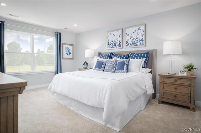 233 Orange Blossom Run, Sandston, VA 23150 - bedroom with light carpet and recessed lighting