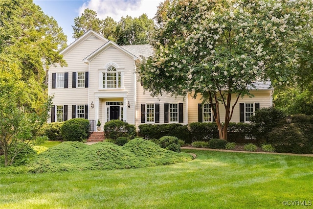 9929 Eildonway Pl, Henrico, VA 23238 - view of front of house with a front lawn