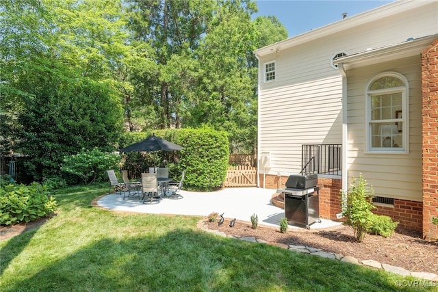 9929 Eildonway Pl, Henrico, VA 23238 - view of yard featuring a patio