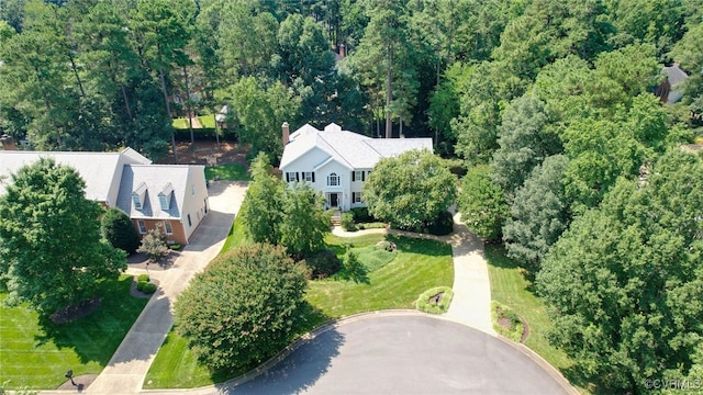 9929 Eildonway Pl, Henrico, VA 23238 - view from above of property featuring a heavily wooded area
