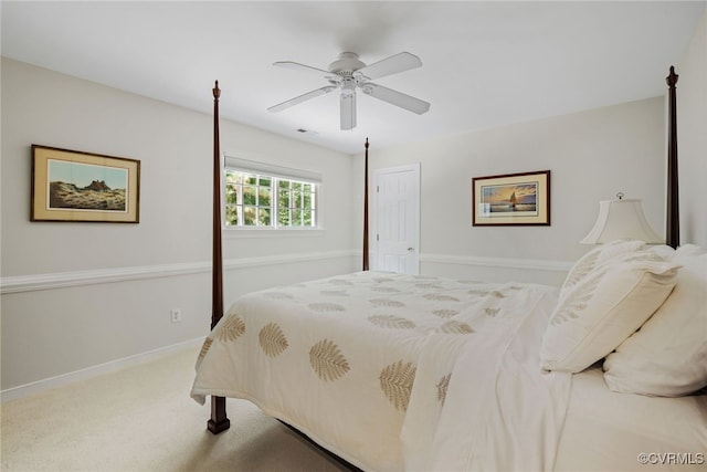 9929 Eildonway Pl, Henrico, VA 23238 - carpeted bedroom featuring ceiling fan and a closet