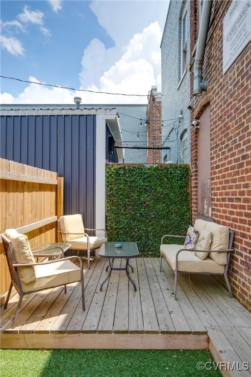 1320 W Main St, Richmond, VA 23220 - view of deck