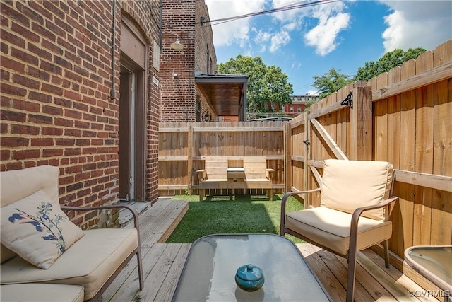1320 W Main St, Richmond, VA 23220 - view of deck