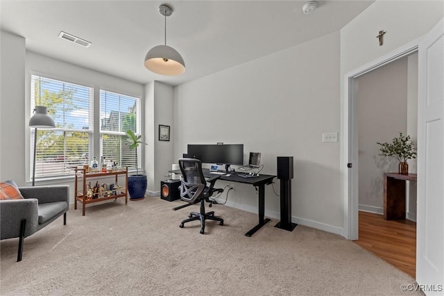 2133 Cantina Ln, Midlothian, VA 23114 - carpeted office with baseboards