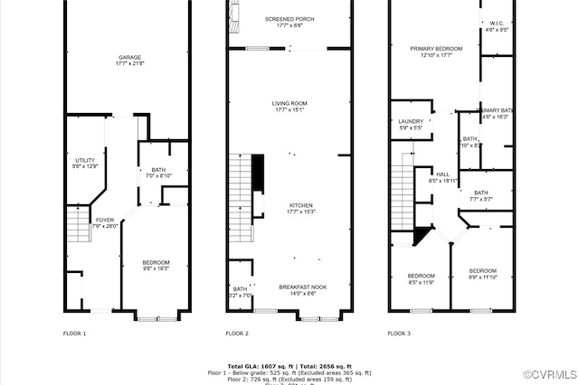 2133 Cantina Ln, Midlothian, VA 23114 - view of property floor plan