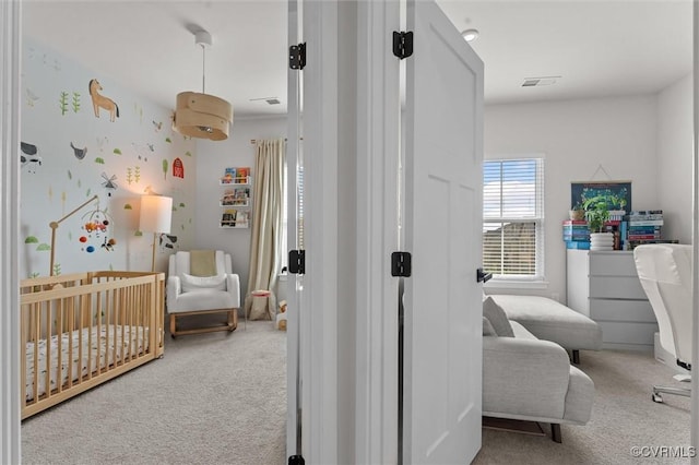 2133 Cantina Ln, Midlothian, VA 23114 - bedroom featuring carpet and a nursery area