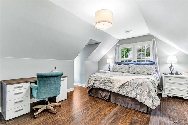 13904 Sunrise Bluff Rd, Chesterfield, VA 23112 - bedroom featuring wood finished floors and vaulted ceiling